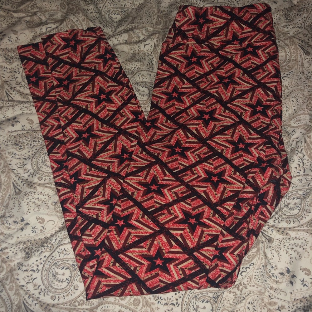 July fourth inspired lularoe leggings one size